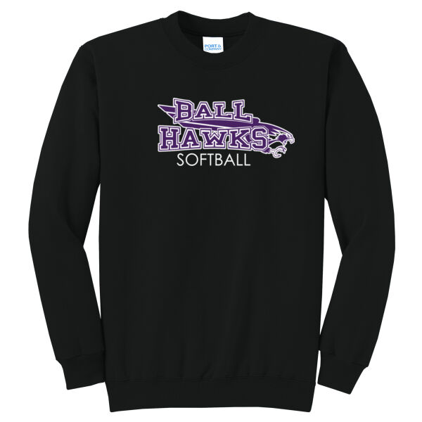 BallHawks + Custom Name - Core Fleece Crewneck Sweatshirt Thumbnail