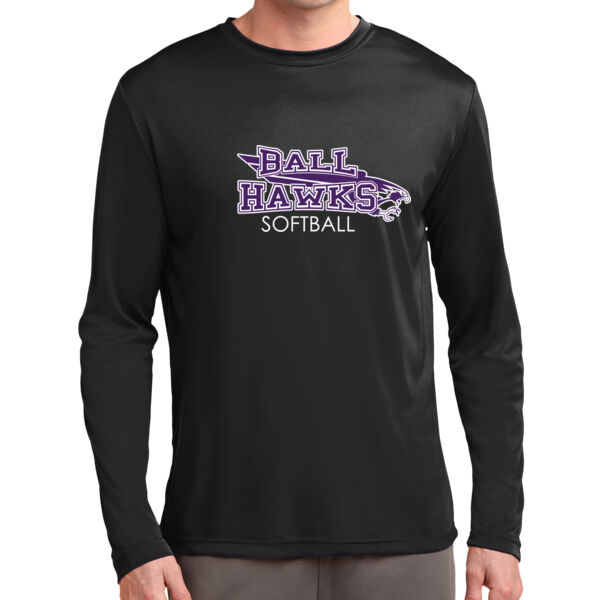 Ball Hawks  - Long Sleeve PosiCharge ® Competitor Tee Thumbnail